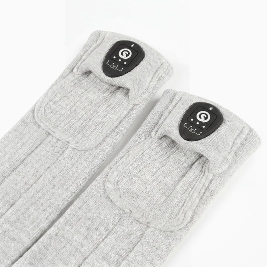 Savior Mit APP-Steuerung Beheizte Socken Grau/Schwarz