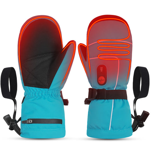 Kinder Heizhandschuhe für Skifahren, Eislaufen und Outdoor-Aktivitäten