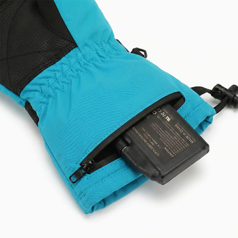 Beheizbare Kinderhandschuhe für Skifahren, Eislaufen & Outdoor-Aktivitäten