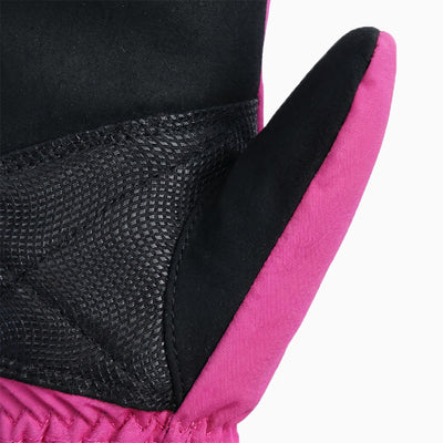Beheizbare Kinderhandschuhe – Rosa, warm & weich für Winter