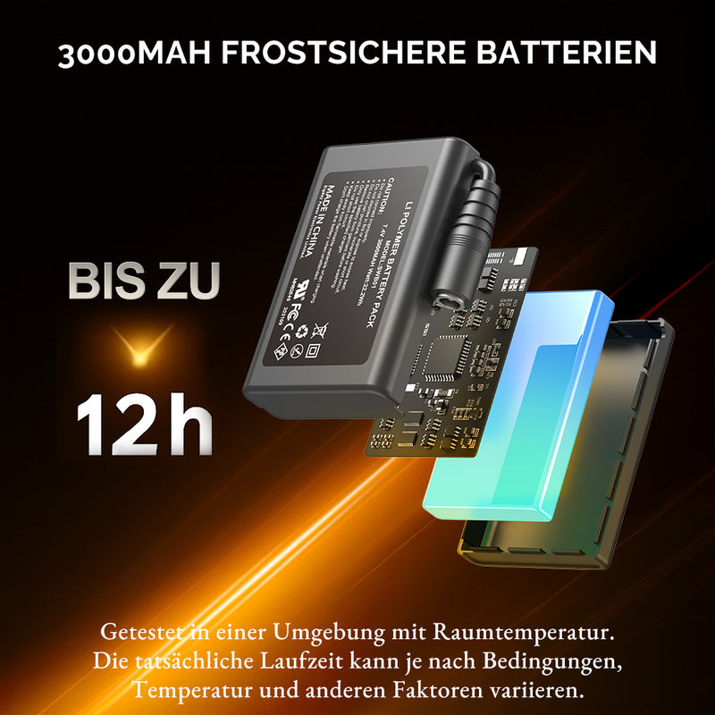 Laden Sie das Bild in Galerie -Viewer, Beheizbare Winterhandschuhe – Flaggschiff Pro Modell, wasserdicht, für Ski &amp; Outdoor
