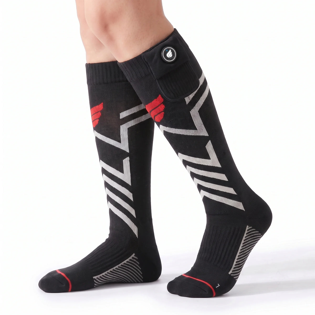 Silverline – Beheizbare Skisocken mit komfortabler Passform 06