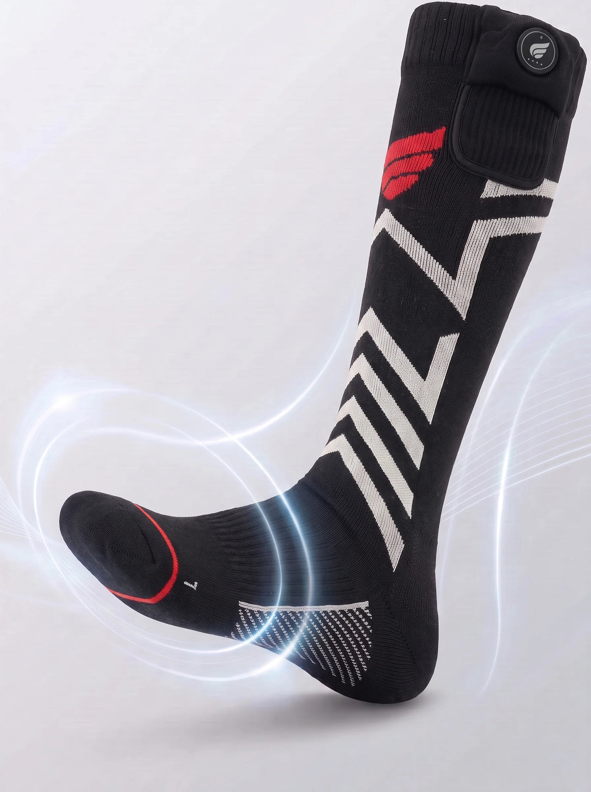 Extra W?rme für die Zehen – SAVIOR HEAT Silverline beheizbare Skisocken mit Rundum-Komfort