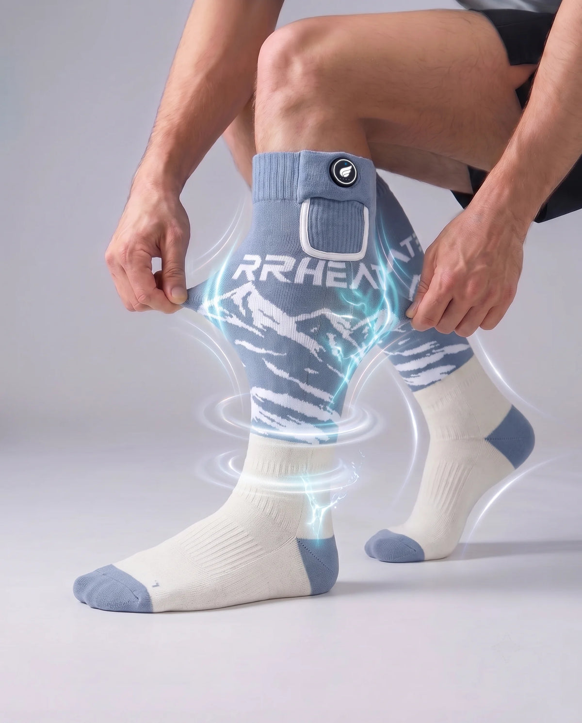 Flexibler Halt – SAVIOR HEAT beheizbare Skisocken mit W?rmeverteilung & Fu?gew?lbe-Support