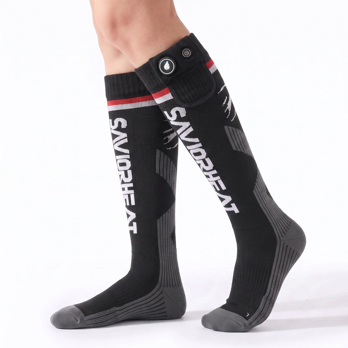 Beheizbare Skisocken mit Magsnapic® Charge 06