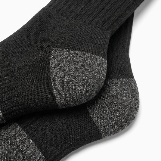 SS05B Beheizbare Socken Schwarz-Grau