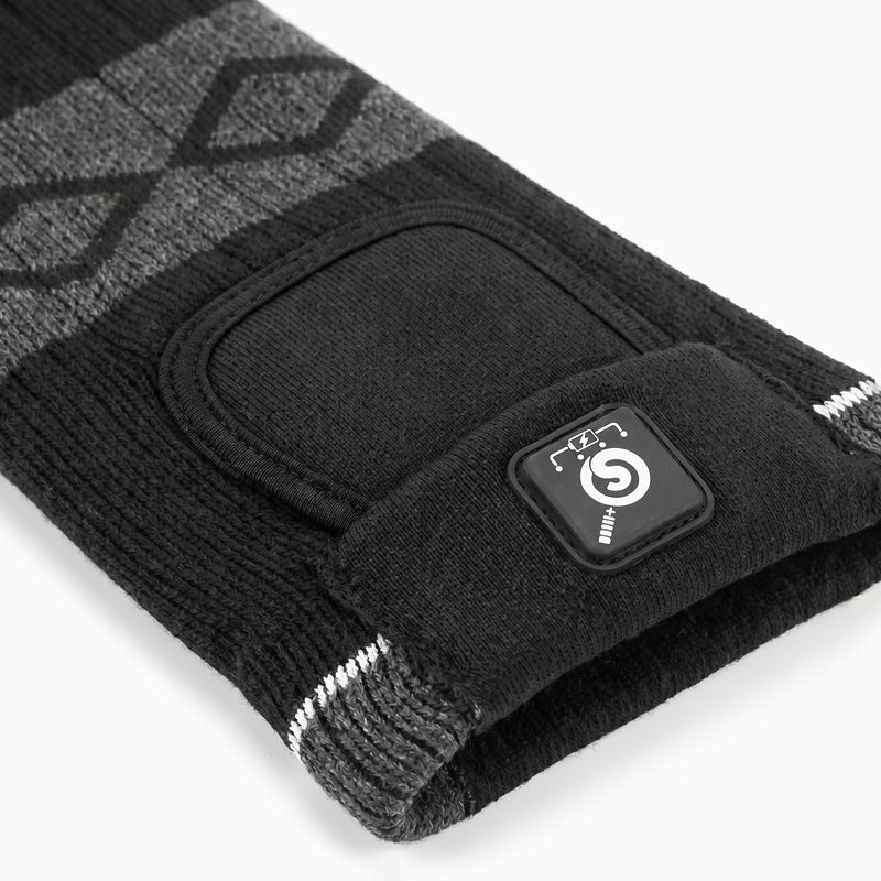 Laden Sie das Bild in Galerie -Viewer, SS05B Beheizbare Socken Schwarz-Grau
