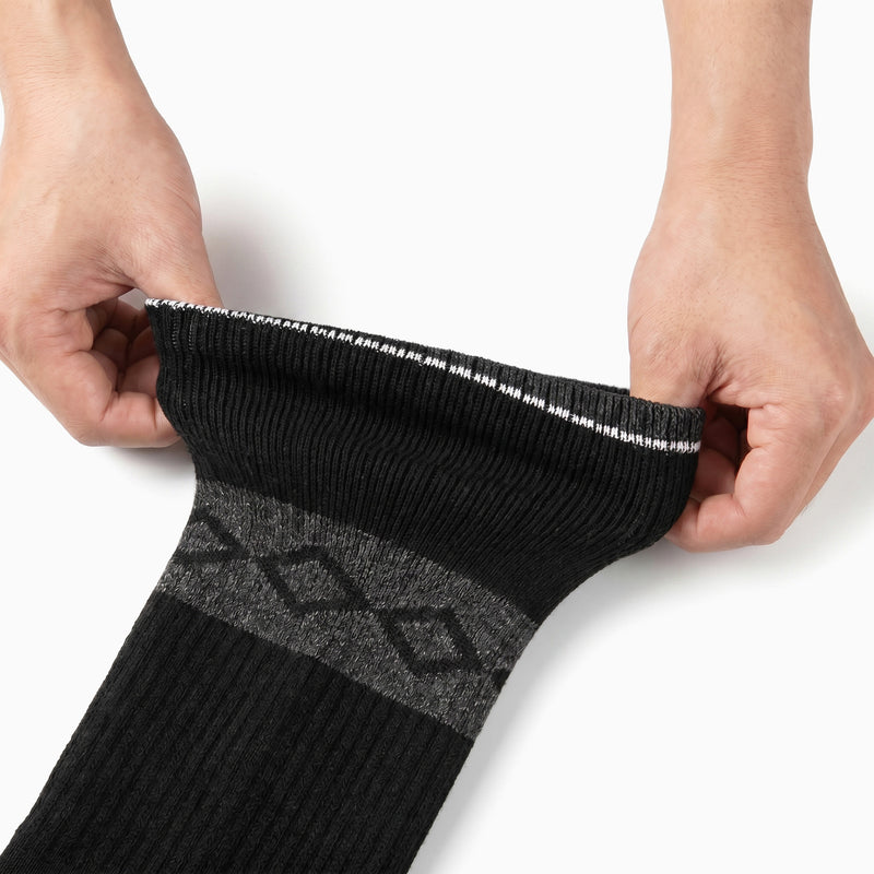Laden Sie das Bild in Galerie -Viewer, SS05B Beheizbare Socken Schwarz-Grau
