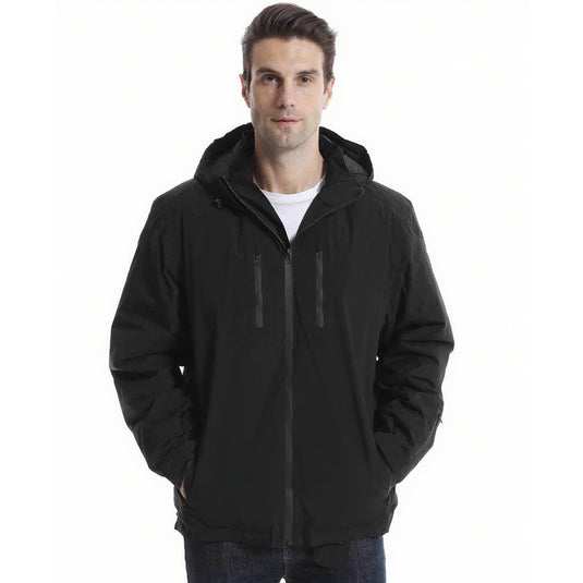 SAVIOR HEAT Heated Jackets for Men Electric Heating Coat Outdoor Waterproof