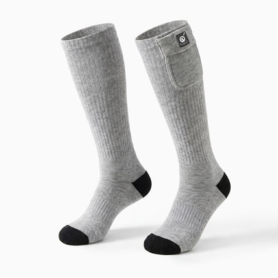 SS01G Beheizbare Socken mit langen Ärmeln Grau