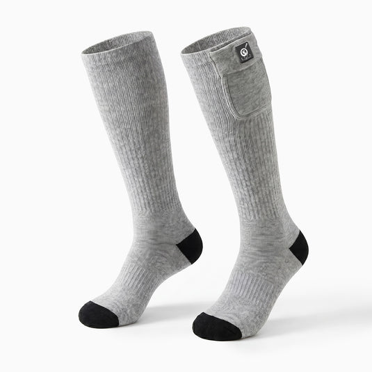 SS01G Beheizbare Socken mit langen Ärmeln Grau
