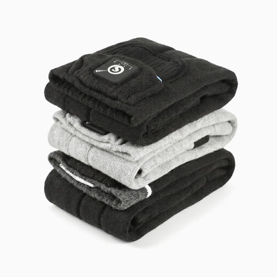 SS01G Beheizbare Socken mit langen Ärmeln Grau