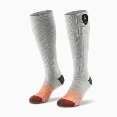 Beheizbare Socken mit App-Steuerung – Grau/Schwarz