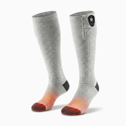 Savior Mit APP-Steuerung Beheizte Socken Grau/Schwarz
