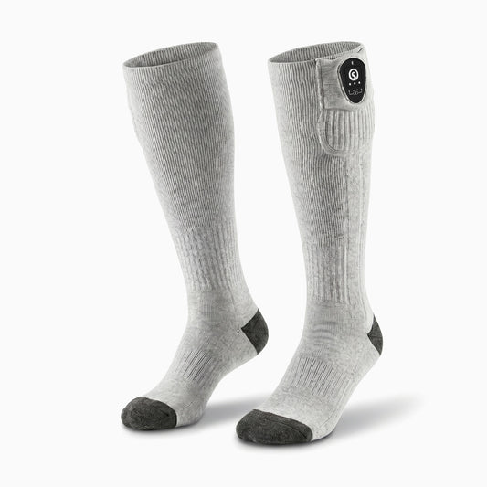 Savior Mit APP-Steuerung Beheizte Socken Grau/Schwarz