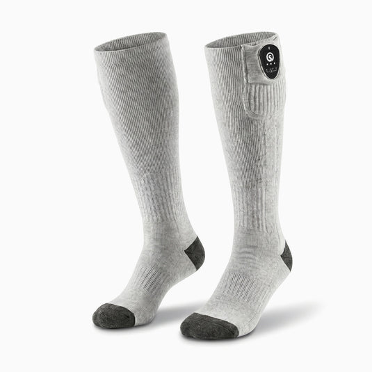 Savior Mit APP-Steuerung Beheizte Socken Grau/Schwarz