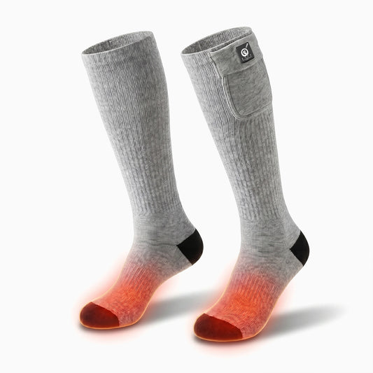 SS01G Beheizbare Socken mit langen Ärmeln Grau