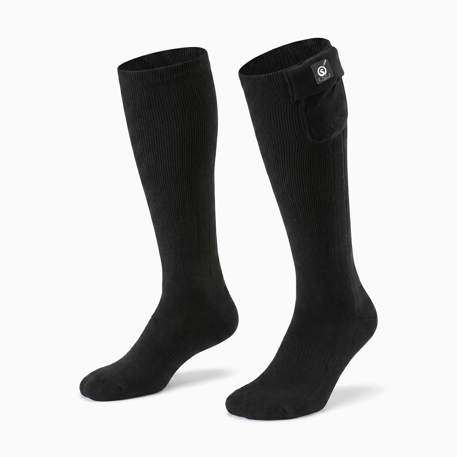 SS02B Beheizbare Socken – Schwarz
