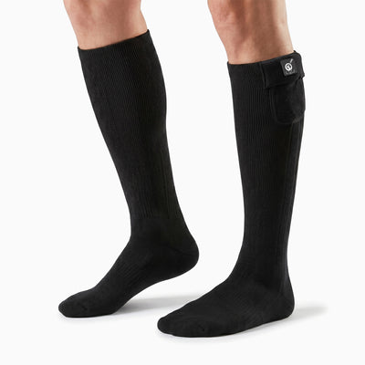 SS02B Beheizbare Socken – Schwarz