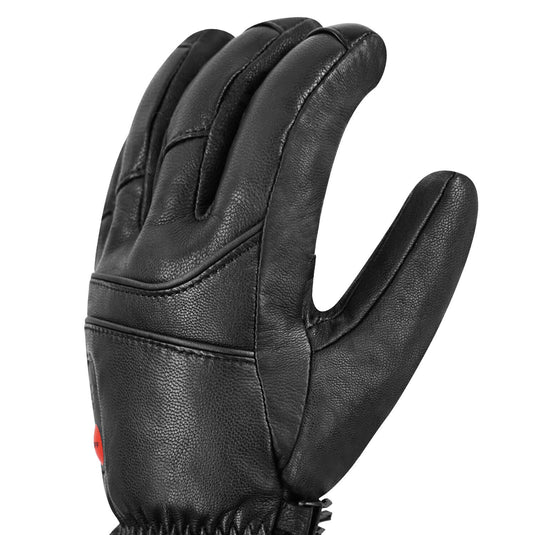 beheizbare handschuhe gerbing Beheizbare Handschuhe aus schwarzem Leder