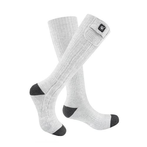 SS01G Beheizbare Socken mit langen Ärmeln Grau