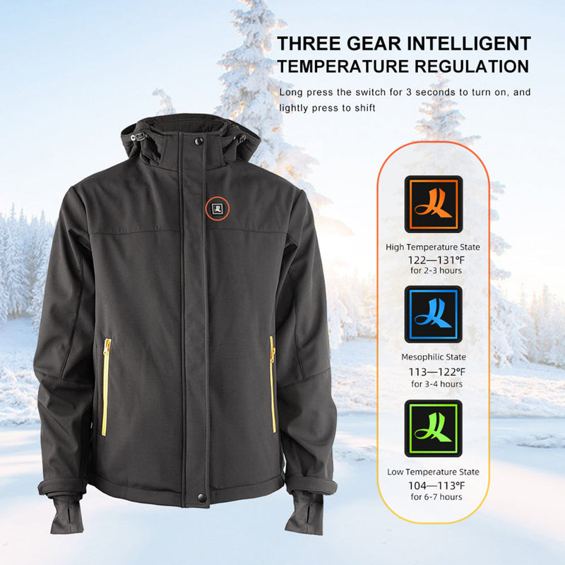 Load image into Gallery viewer, Waterproof heated jackets for women
