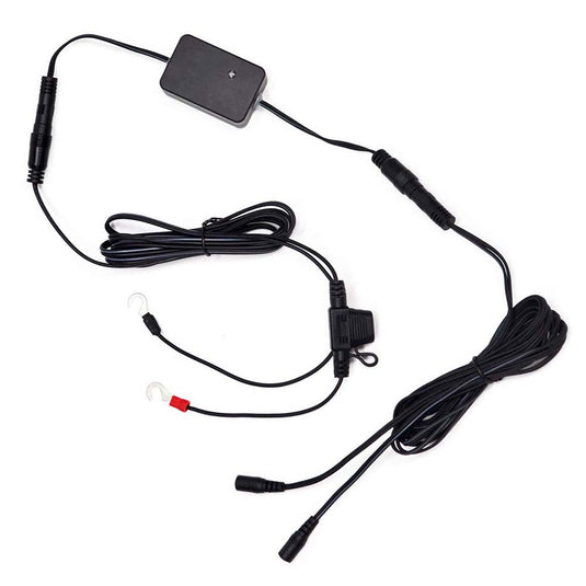 12V motorcycle/car power cable for electrically heated gloves