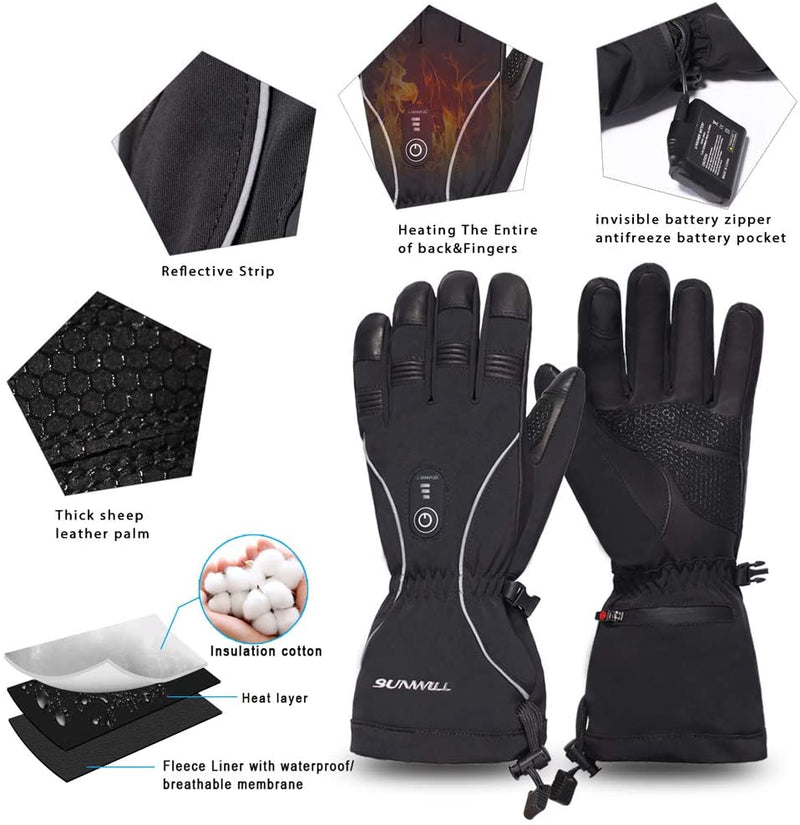 Load image into Gallery viewer, SW08 Sun Will Heated Gloves
