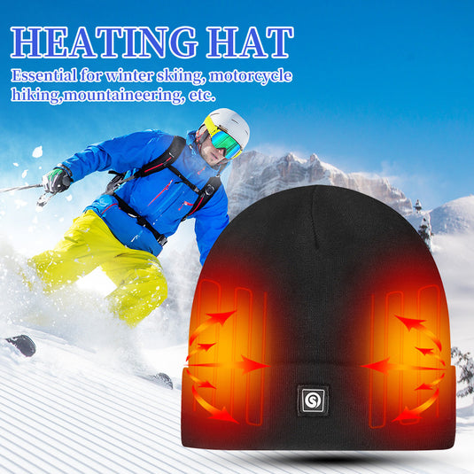 SAVIOR Winter Warm Rechargeable Heated Fleece Hat