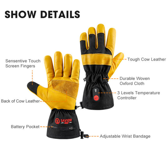 SHWG01 Heated gloves for ice workers