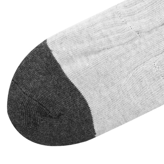 SS01G Chaussettes chauffantes à manches longues gris