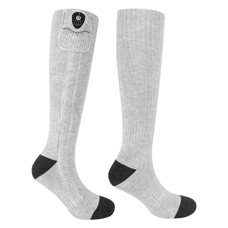 Load image into Gallery viewer, Savior With APP Control Heated Socks Grey/Black 
