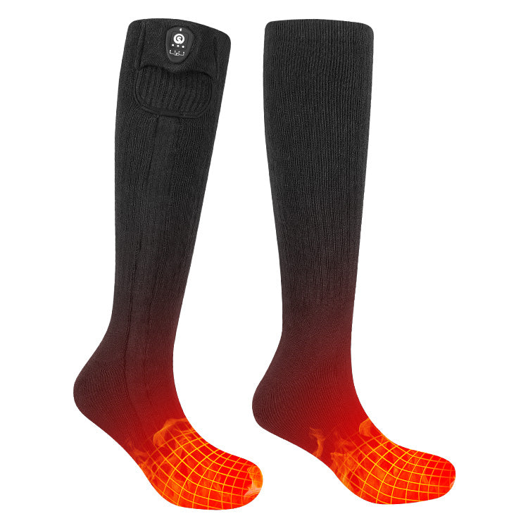 Load image into Gallery viewer, Savior With APP Control Heated Socks Grey/Black 
