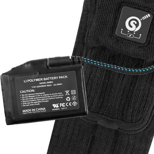 SS05C Beheizbare Socken Snowdeer